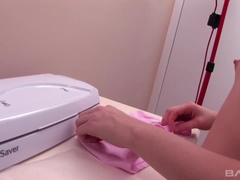 18, 茶髪の, 下着, オナニー, 一人, ティーン, おもちゃ