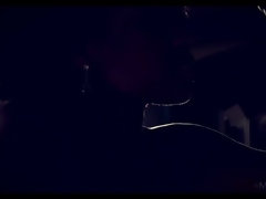 クラブ, ダンス, ドレス, ヒール, 乳首, 一人, ストリップ, ヒモパン