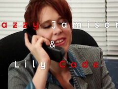 茶髪の, 黒人, フェムドム, Hd, 異人種間, レズビアン, ペニスバンド, オッパイの