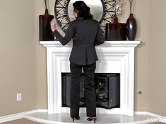 デカ尻, デカパイ, 茶髪の, オナニー, 裸, オマンコ, 一人, おもちゃ