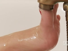 Fetisch, Masturbation, Orgasmus, Piercing, Muschi, Rasiert, Erotischer film, Solo