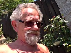 Cuadrupleta, Abuelita, Pajear, Lamidas, Maduro, Al aire libre, Público, Esposa