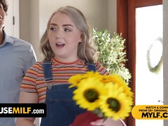 デカチン, デカパイ, フェラチオ, エロ熟女, フェティッシュ, 女 人男 人, ハードコア, 淫乱熟女