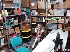 楽屋, ブロンド, 捕まる, Hd, ポリス, 現実, ティーン, ユニフォーム