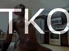 Culo, Verga grande, Negro, Ébano, Gorda, Enorme, Tetas naturales, Coño