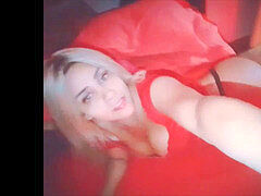 Teen ash-blonde transsexual prostitute is a good cocksucker and semen shooter