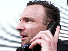 デカチン, 茶髪の, バック, ハードコア, Hd, オマンコ, ラフ, ストッキング