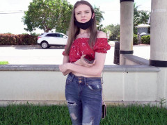 Brunette brune, Jeans, Softcore, Adolescente