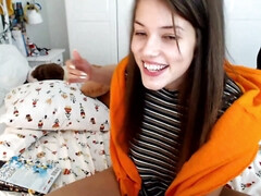 Amateur, Nana, Gros cul, Brunette brune, Masturbation, Gicler, Nénés, Webcam