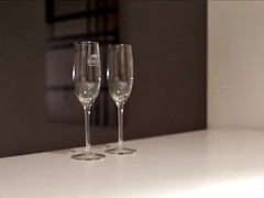 Chica, Tetas grandes, Consolador, Lesbiana