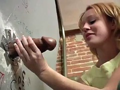 美女, デカチン, デカパイ, ブロンド, フェラチオ, 異人種間, オナニー, オッパイの