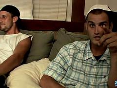 Straight Boys Share A Cock Stroke - Ajax And CG