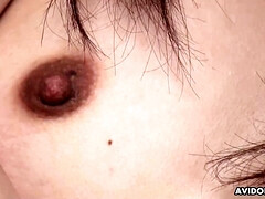 アナル, アジア人, デカパイ, フェラチオ, 茶髪の, チン, 熟年, 淫乱熟女