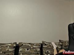 Tussi, Grosse titten, Braunhaarige, Dildo, Fetisch, Masturbation, Solo, Titten