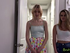You should try your Stepbro's cock!! says Ms. Faris's friend