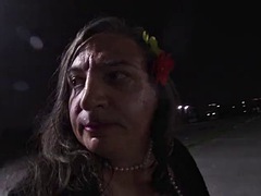 Amateur, Atrapados, Lencería, Maduro, Al aire libre, Transexual, Puta, Solo