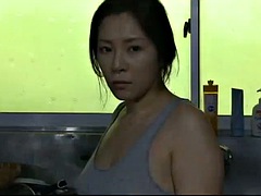 アジア人, デカパイ, 手コキする, 日本人, オナニー, 熟年, 淫乱熟女, オッパイの