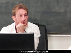 Bruinharig, Jonge meid, Hondjeshouding, Hd, Klein, Student, Lerarin, Tiener