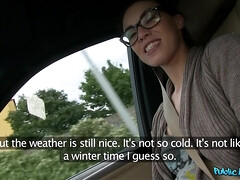 素人, 美女, フェラチオ, 車, ヨーロピアン, お金, アウトドア, ハメ撮り