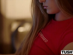 Arsch, Grosser schwanz, Hochschule, Paar, Natürlichen titten, Student