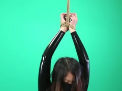 アジア人, 美女, フェティッシュ, Hd, 日本人, ゴム, 奴隷, ティーン