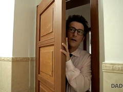 Rubia, Mamada, Atrapados, Papá, Europeo, Hd, Afeitado, Adolescente