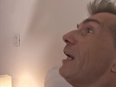 Angelic blondie gets titty fucked