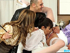 Анальный секс, Азиатки, Сперма на лице