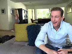 Blonde, Sucer une bite, Tir de sperme, Faciale, Hd, Adolescente, Nénés