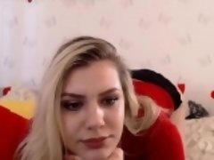 Enthousiasteling, Blond, Softcore pornografie, Alleen, Webcamera