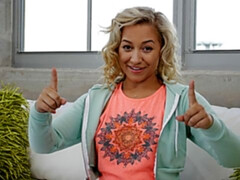 Grosser arsch, Blondine, Blasen, Lecken, Masturbation, Milf, Muschi, Titten