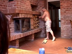 お尻, 美人, フェラチオ, 茶髪の, Hd, オマンコ, ティーン