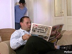 Tromperie, Couple, Petite amie, Hd, Léchez, Chatte, Chevaucher, Adolescente