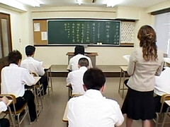 緊縛, デカパイ, フェラチオ, 指いじり, 乱交, 手コキする, ハードコア, 教師