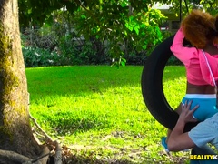 Tussi, Blasen, Schwarz, Aufs gesicht abspritzen, Zierlich, Realität, Dürr, Tätowierung