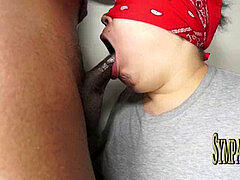 素人, ぽっちゃり, デカチン, 黒人, フェラチオ, 顔射, 開帳