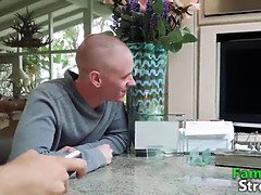 お尻, ダブル開発, ハードコア, Hd, 息子, フェラする, ティーン, 三人