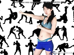 Aziatisch, Brits, Bruinharig, Chinees, Hd, Interraciaal, Worstelen