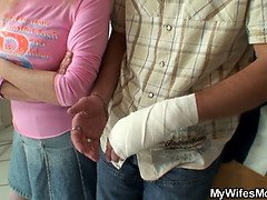 フェラチオ, イマラチオ, 祖父, お婆さん, 下着, 現実, ストッキング, ティーン