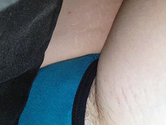 毛深い, のぞき, 妻