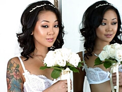 素人, お尻, 茶髪の, 指いじり, オナニー, 一人, ストリッピング, オッパイの