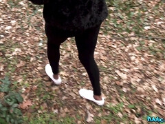 Amateur, Negro, Estilo perrito, Ébano, Corridas faciales, Tetas naturales, Al aire libre, Tatuaje