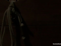 In den arsch, Blasen, Fesselspiele, Domination, Erniedrigung, Leder, Bestrafung, Rau