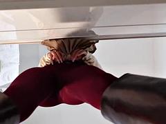 Bisexuell, Blondine, Flashen, Schwul, Höschen, Strumpfhose, Schlampe, Erotischer film