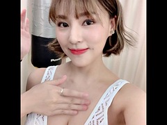 Asiatique, Bikini, Célébrité, Masturbation