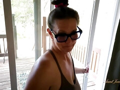 Horny Mature MILF Autumn Hires A Contractor But Has Other Plans For Him - Mature