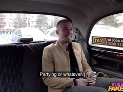 This female cab driver will make any cock jizz in 5 minutes flat.