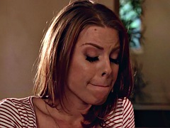 Pijpbeurt, Bruinharig, Bedriegen, Stel, Erotisch, Rijpe lesbienne, Doordringend, Tatoeage