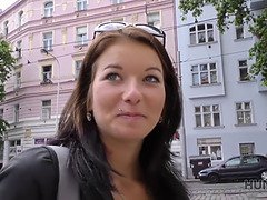 美人, フェラチオ, チェコ, チン, 淫乱熟女, 公共, オマンコ, 現実