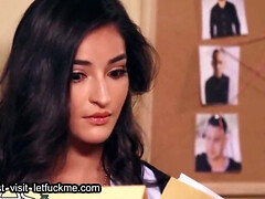 Kont, Grote lul, Bruinharig, Dichtbij, Hardcore, Hd, Latijnse vrouw